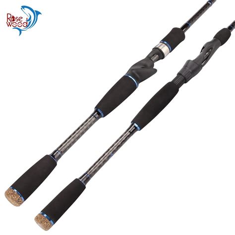 The sougayilang bass fishing rod has comfortable handling, is light and has high sensitivity. RoseWood 2.1m 2.28m Sea Bass Fishing Casting Rods Spinning ...