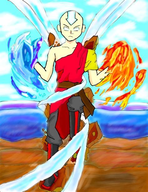 Aang In Avatar State By Benjiprice On Deviantart
