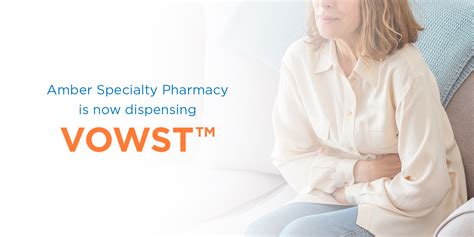 Amber Specialty Pharmacy Selected To Dispense Vowst Capsules For The