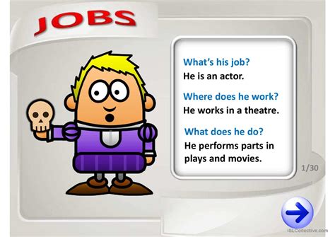 guess the job general readin… english esl powerpoints