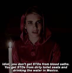 Scream queens quotes chanel #3: Her Misunderstanding of Sexually Transmitted Diseases | Chanel Quotes From Scream Queens ...