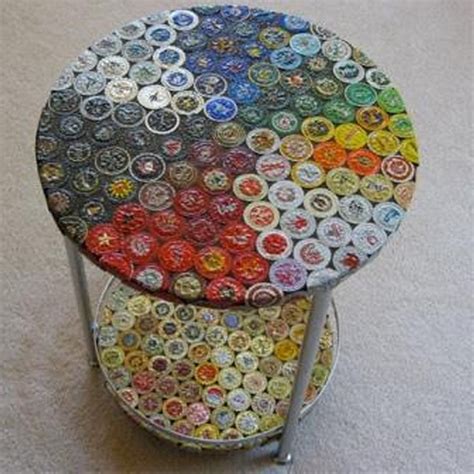 Upcycled Bottle Cap Art Works Upcycle Art