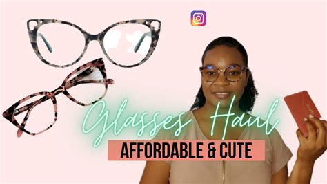Affordable And Cute Prescription Glasses Haul Firmoo Review And Unboxing Youtube