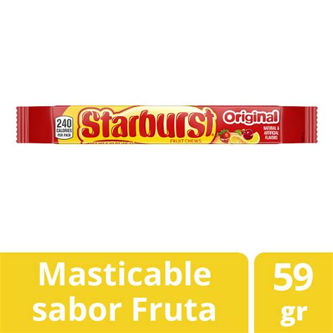Starburst Caramelos Masticables Sabor Frutal Precio Rappi