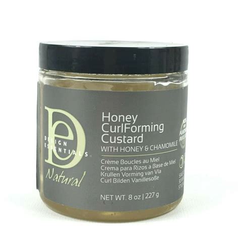 We're passionate about healthy hair, styling, and products. Design Essentials Natural Honey Curl Forming Custard 8oz # ...