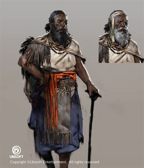 Assassins Creed Origins Character Concept Art On Behance