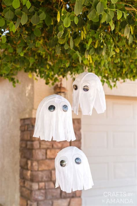 Balloon Ghosts Crafts By Amanda Halloween Crafts