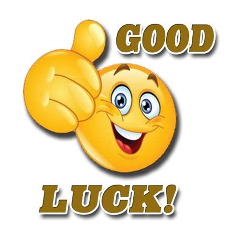 To wish to have good luck! Good Luck! | Funny emoticons, Funny emoji faces, Emoticons ...