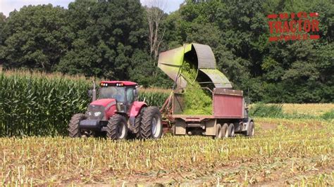 Chopping A Corn Field In A Square Pattern Youtube