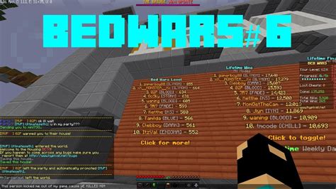 Minecraft Bedwars 6 Destroying 02ps Bed Again Youtube