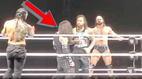 Video Jeff Hardy Bizarre Incident At Wwe House Show Jeff Hardy Sent