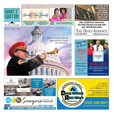 Daily Advance What 2 Watch Entertainment Guide / May 27 - June 2 by APG