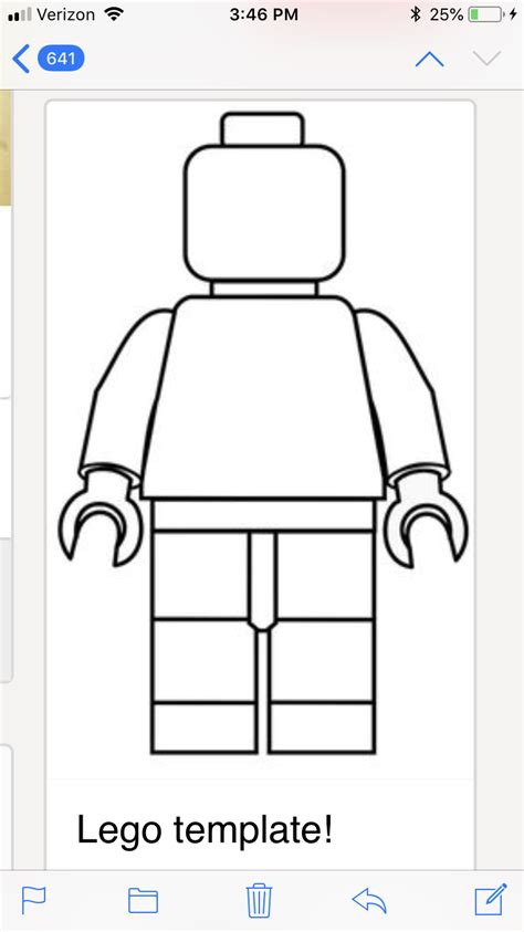 Lego Template Printable