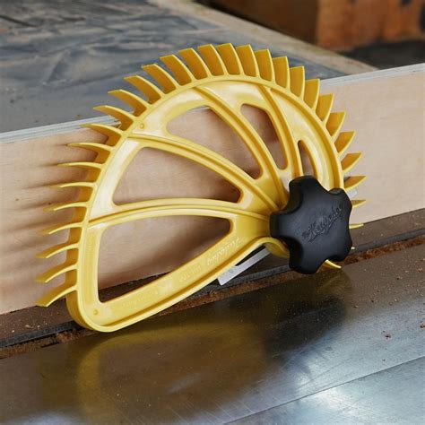 The Hedgehog Spiral Featherboard For Table Saws Router Tables And