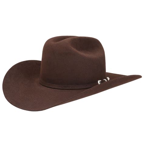 Stetson 5x Lariat Western Cowboy Hat Chocolate