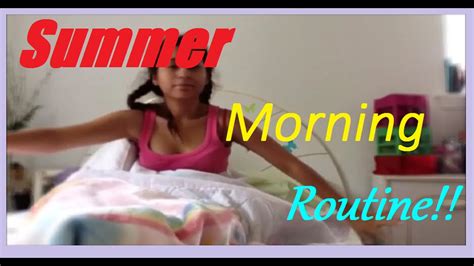 ~my Summer Morning Routine~ Youtube