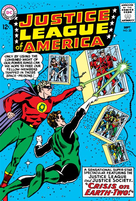 Justice League Of America 22 Crisis On Earth Two Issue