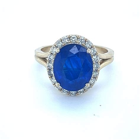 Cobalt Blue Spinel Ring