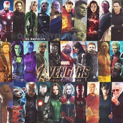 Nueva Imagen Revela Los Personajes Confirmados Para Avengers Infinity