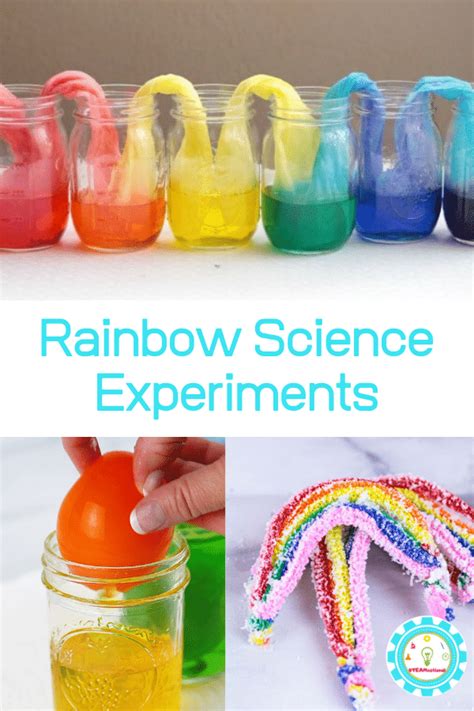 25 Rainbow Science Experiments With Bright And Beautiful Colors