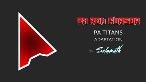 Pa Red Cursor Pack Skin Pack For Windows 11 And 10