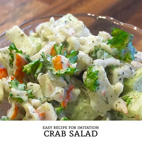 Click the link below if you want to donate to pbj. Imitation Crab Salad | Recipe | Imitation crab salad ...