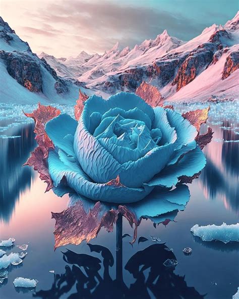 Naturesmsinstagram On Pinno Roses That Grow On The Iceberg ️ Nat