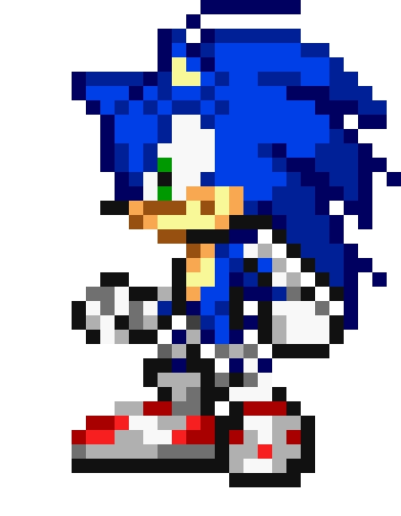 Sonic Pixel Art Sonic The Hedgehog Amino