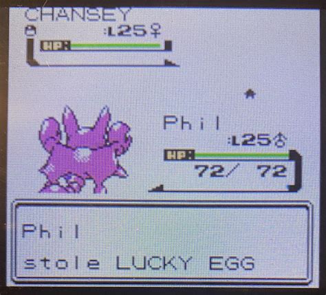 After 30 Hours Of Grinding I Finally Found A Lucky Egg On Pokémon Gold