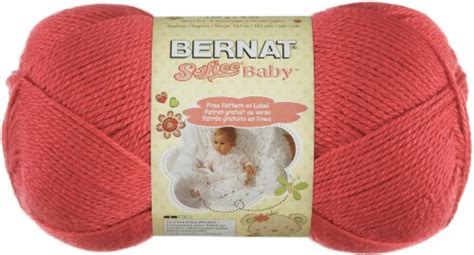 Bernat Softee Baby Yarn Solids Soft Red 1 Count Kroger