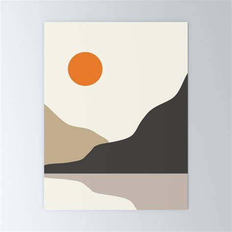 Abstract Minimal 47 Mini Art Print By Thingdesign Simple Canvas
