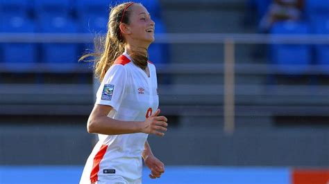 #jessie fleming #jordyn huitema #jessie looks like shes abt to throw up shes so nervous #queen ! Fleming lifts Canada over Costa Rica in women's soccer ...