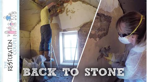 Stripping Back The Gable Walls Loft Conversion Project 30 Youtube