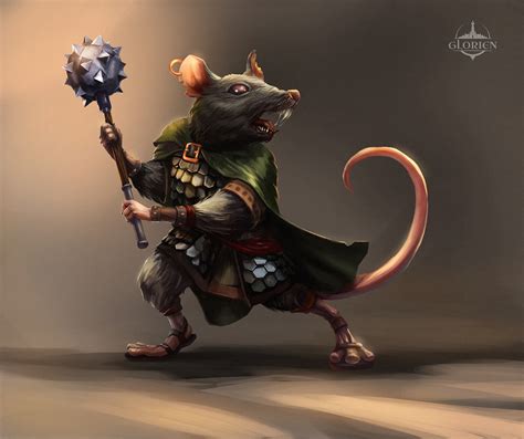 Artstation Rat Warrior