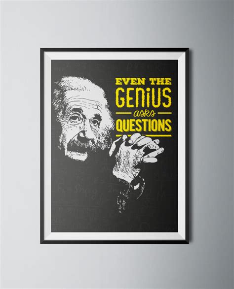 Genius Poster Print Whitelabel