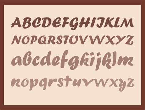 Forte Font Designed By Intellecta Design