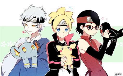 Boruto Sarada Mitsuki Art Como Desenhar Anime Boruto Personagens Imagesee