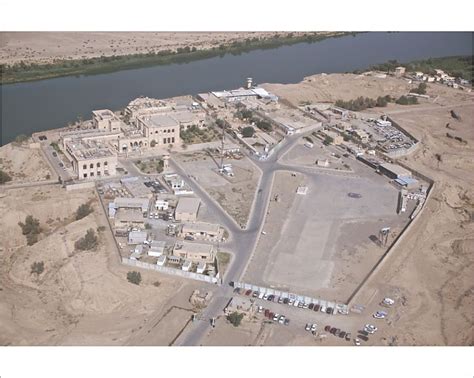 Print Of Aerial View Of Unknown Forward Operating Base In Northern Iraq