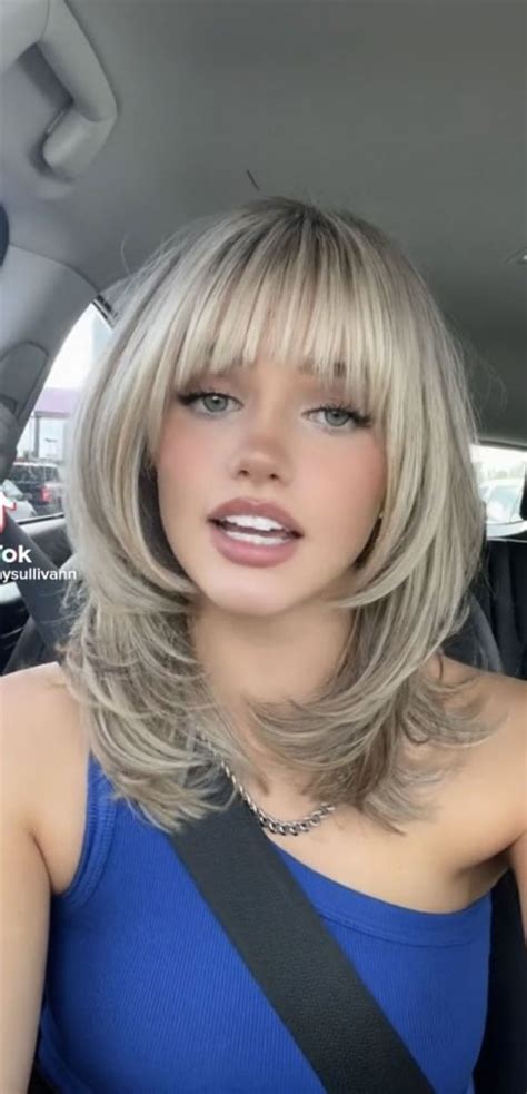Best Layered Haircuts Hairstyles For Honey Blonde Layered Cut With Bangs I Take You