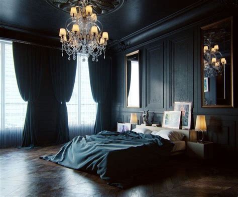 Dark Moody Dramatic Dreamy Rooms Spaces Design — Fireflyfinch In