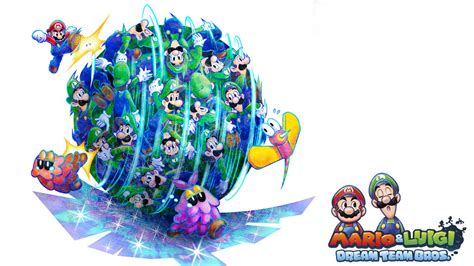 Mario And Luigi Dream Team By Vgwallpapers On Deviantart
