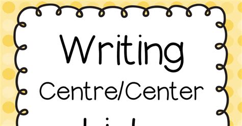 Mrs Bremers Class Spring Writing Centre Word Lists Free