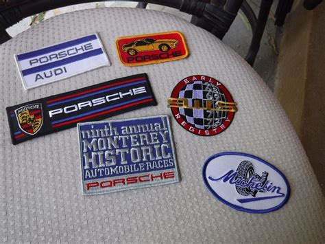 Vintage Porsche Patches X 5 And Michelin Etsy Vintage Porsche