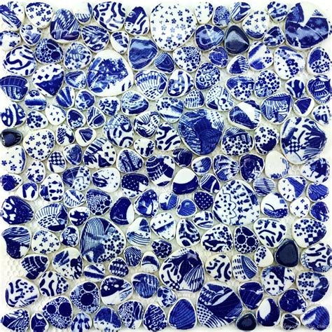 2020 Chinese Porcelain Mosaic Kitchen Wall Tile Backsplash