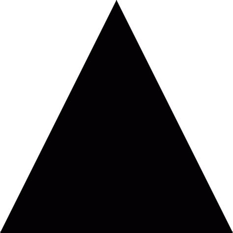 Black Triangle Icon