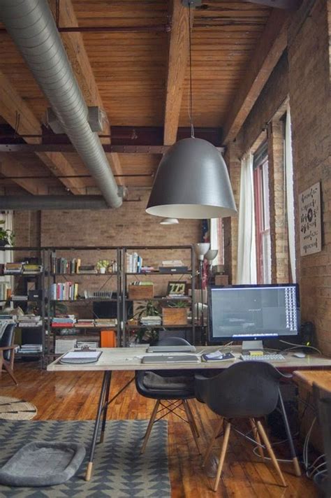 16 Industrial Home Office Designs