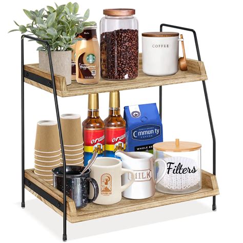 Coffee Bar Accessories And Organizer Countertop Coffee Station