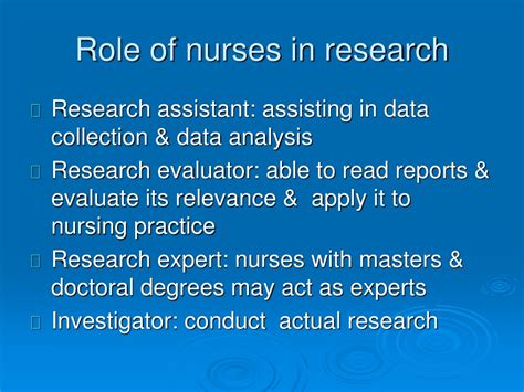 Ppt Nursing Research Powerpoint Presentation Free Download Id9447409
