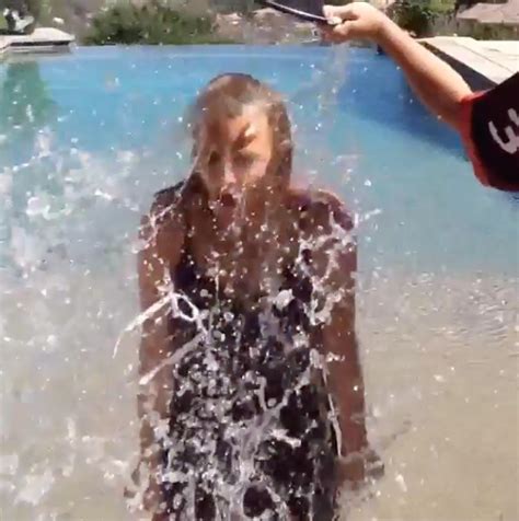 Celebrities And Famous Personalities Take Up The Als Ice Bucket