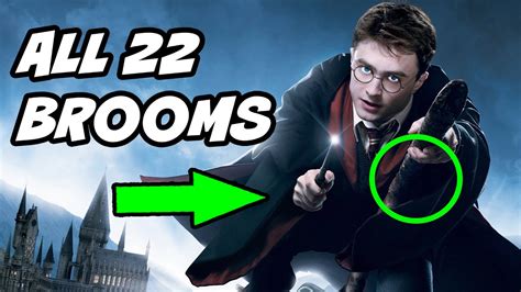 All 22 Brooms And Broom Types Harry Potter Explained Youtube